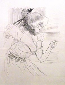  Au Star  av Henri de Toulouse Lautrec